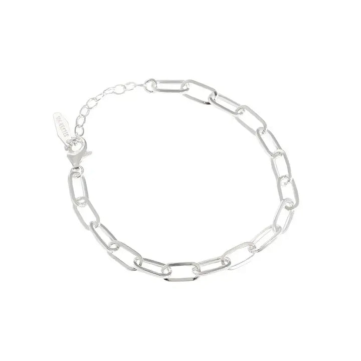 LOVCIA Modern Hollow Chain Fashion 925 Sterling Silver Bracelet-Bracelets-LOVCIA