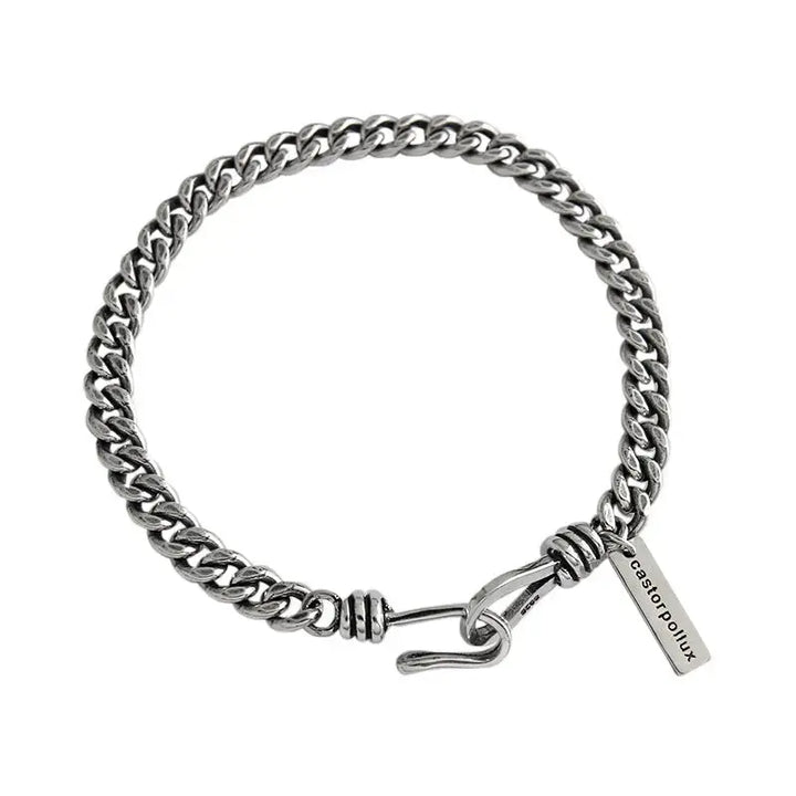 LOVCIA Vinatge Hollow Chain Fashion 925 Sterling Silver Bracelet-Bracelets-LOVCIA