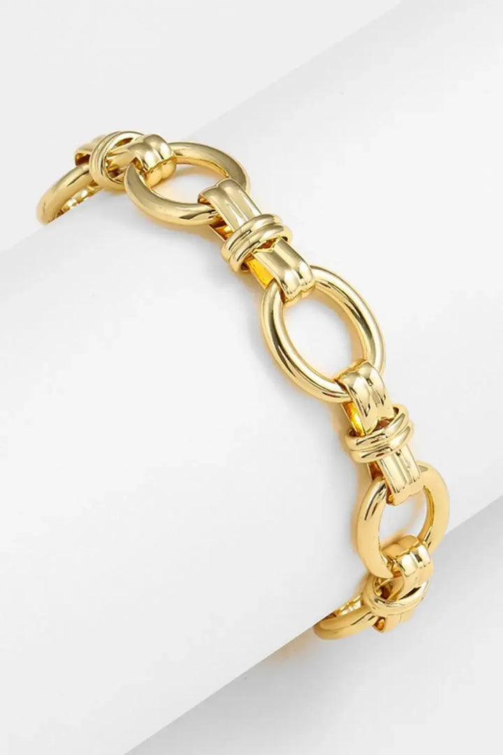 LOVCIA Beautiful Grace 18K Gold Plated Bracelet-Bracelets-LOVCIA