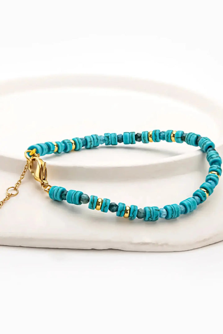 LOVCIA Turquoise Copper Bracelet-Bracelets-LOVCIA