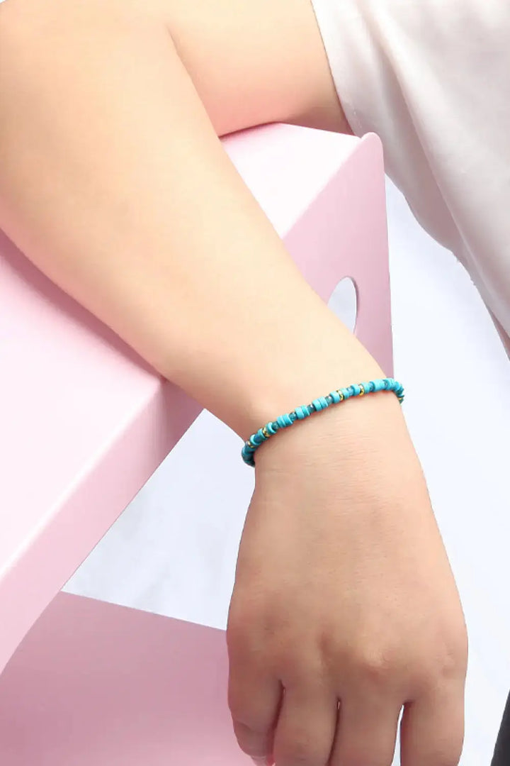 LOVCIA Turquoise Copper Bracelet-Bracelets-LOVCIA