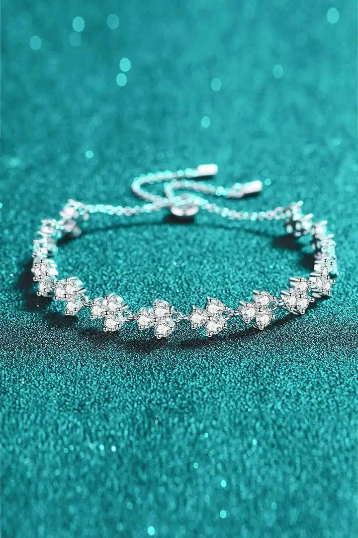 LOVCIA Adjustable Moissanite Bracelet-Bracelets-LOVCIA