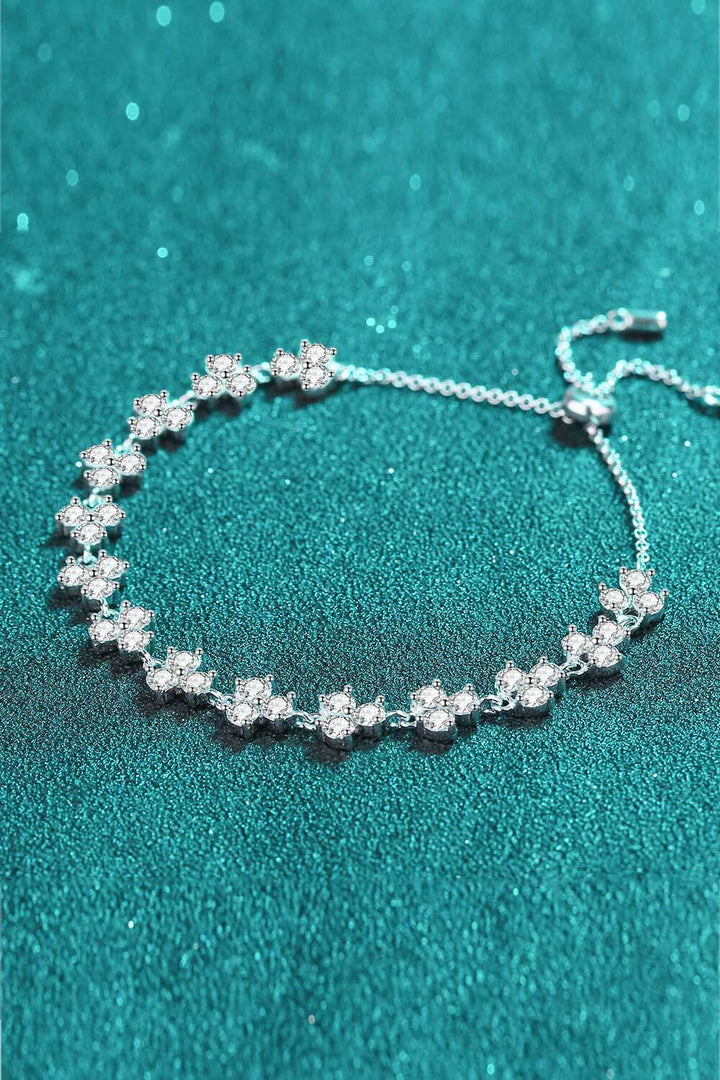 LOVCIA Adjustable Moissanite Bracelet-Bracelets-LOVCIA