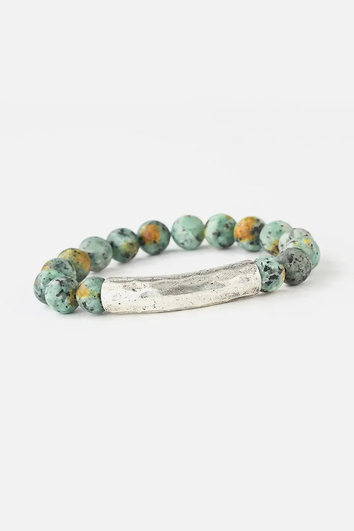 LOVCIA Natural Stone Beaded Bracelet-Bracelets-LOVCIA