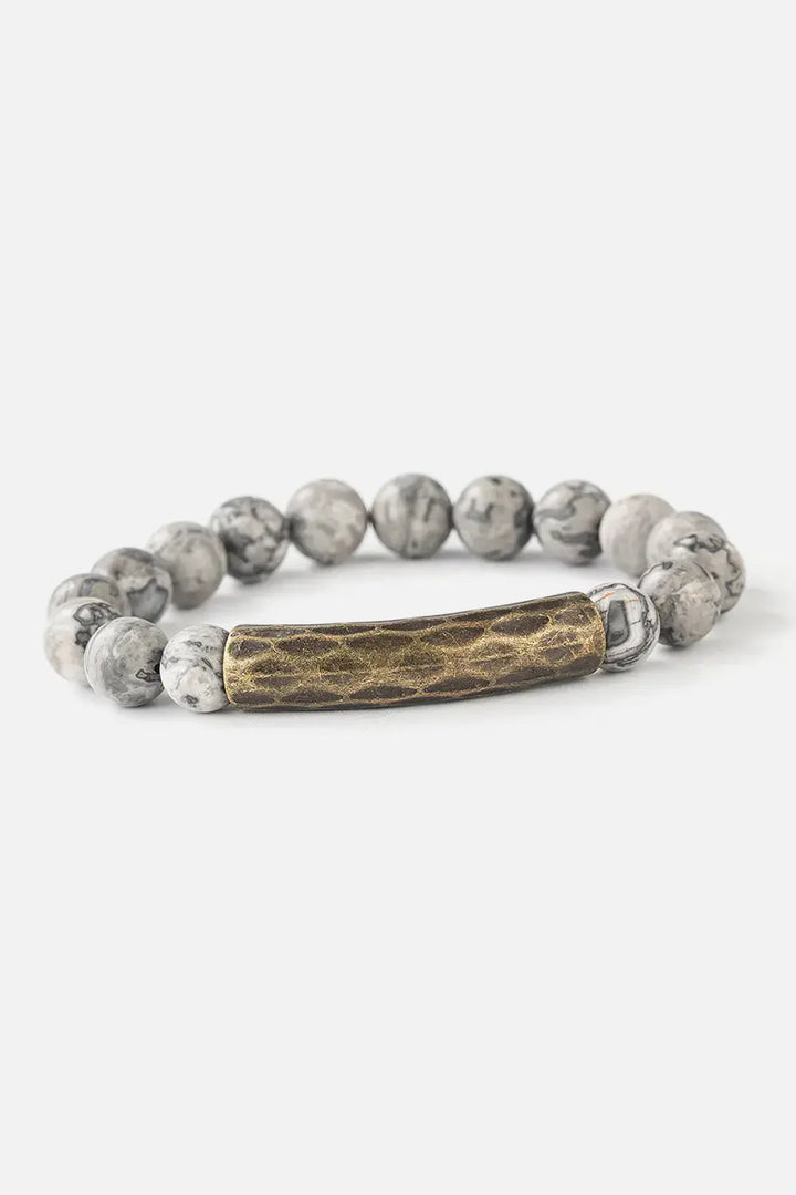 LOVCIA Natural Stone Beaded Bracelet-Bracelets-LOVCIA