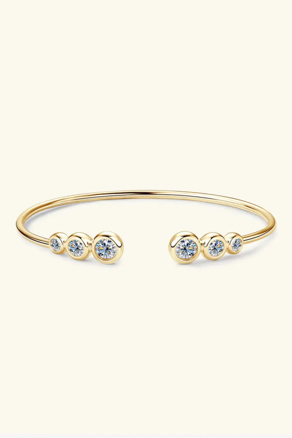 LOVCIA 1.8 Carat Moissanite 925 Sterling Silver Bracelet-Bracelets-LOVCIA