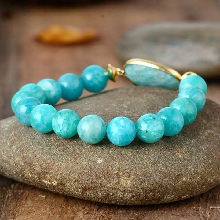 LOVCIA Natural Stone Beaded Bracelet-Bracelets-LOVCIA