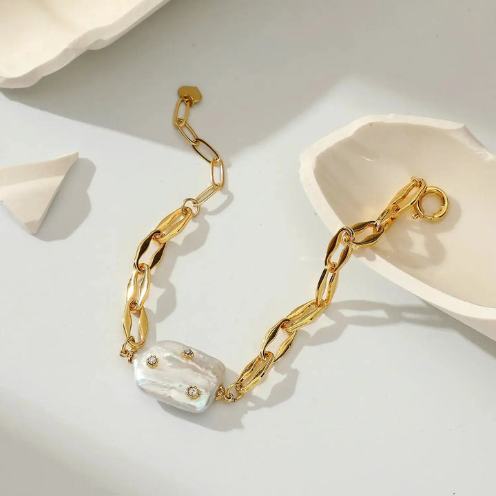 LOVCIA Gold Plated Bracelet-Bracelets-LOVCIA