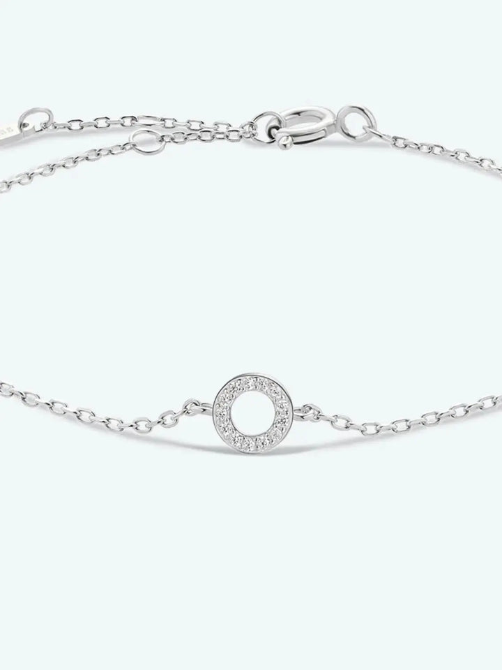 LOVCIA L To P Zircon 925 Sterling Silver Bracelet-Bracelets-LOVCIA