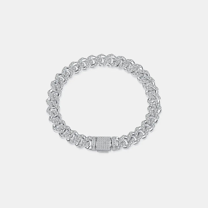 LOVCIA 4.63 Carat Moissanite 925 Sterling Silver Bracelet-Bracelets-LOVCIA