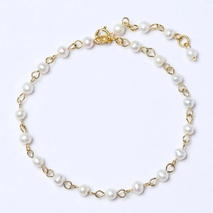 LOVCIA 925 Sterling Silver Pearl Bracelet-Bracelets-LOVCIA