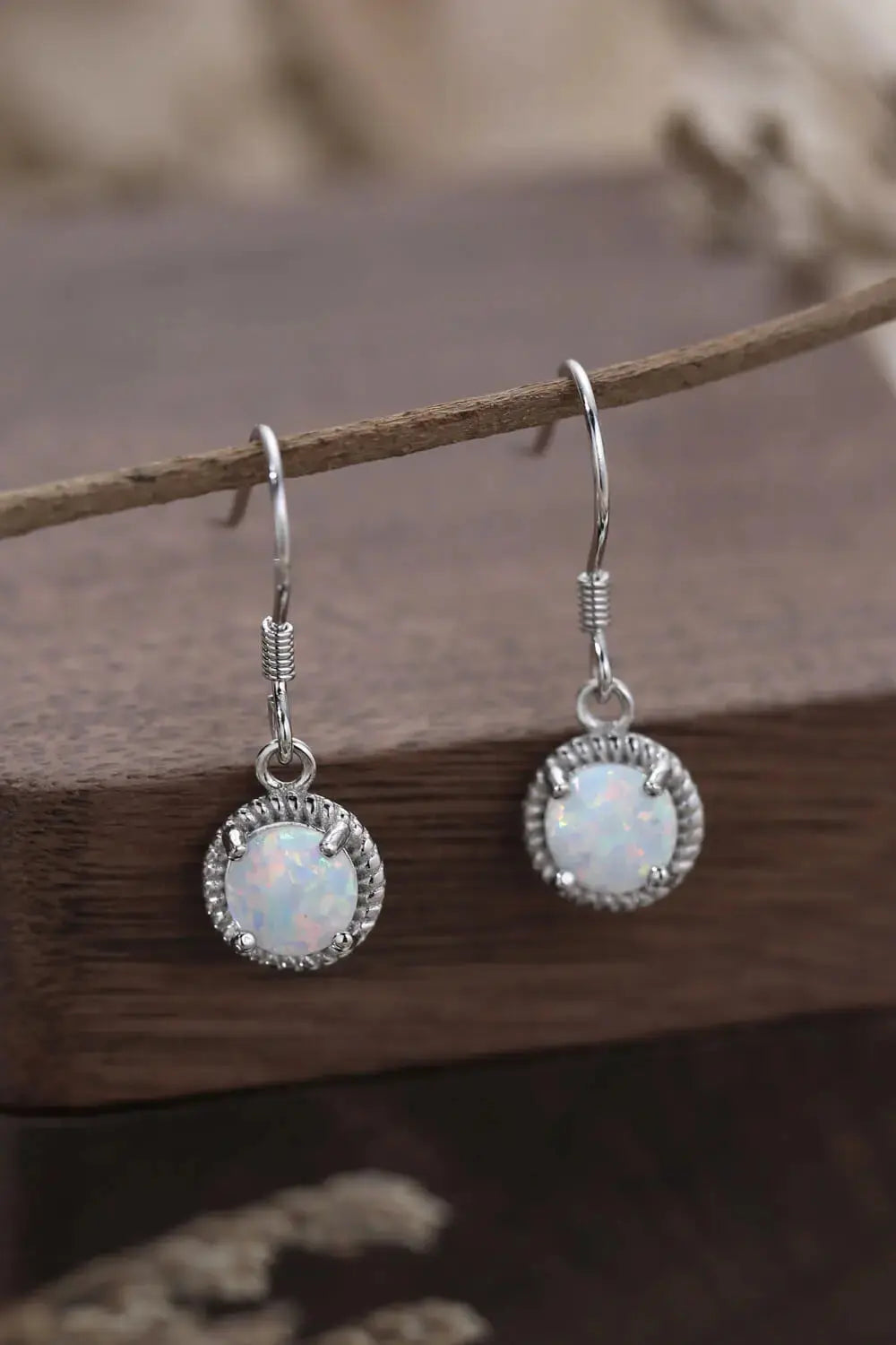 Lovcia Join The Fun Opal Earrings-Earrings-White-One Size-White