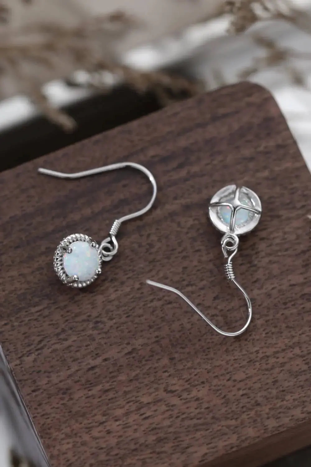 Lovcia Join The Fun Opal Earrings-Earrings-White-One Size-White