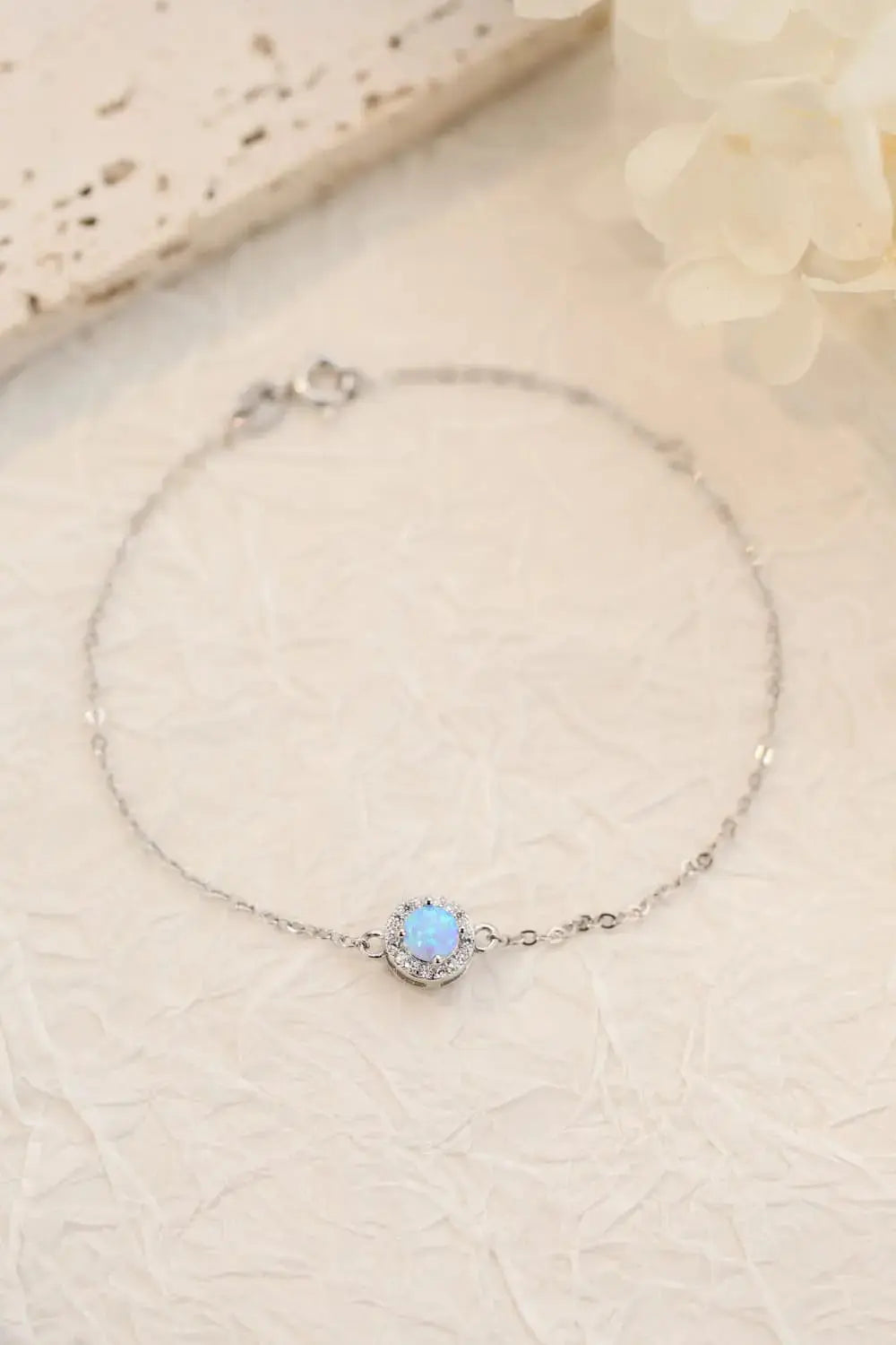 Lovcia Love You Too Much Opal Bracelet-Bracelets-White-One Size-White