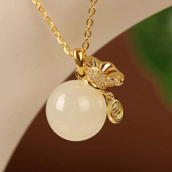 Lovcia Lucky Bag S925 Sterling Silver Pendant Necklace for Women-Necklaces-Bag Lucky Necklace-Bag Lucky Necklace