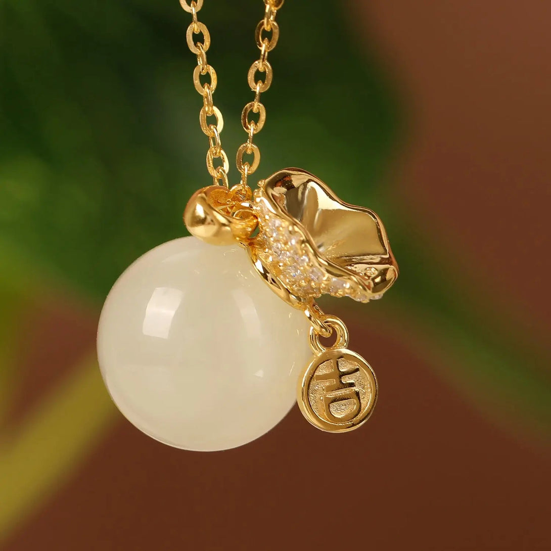 Lovcia Lucky Bag S925 Sterling Silver Pendant Necklace for Women-Necklaces-Bag Lucky Necklace-Bag Lucky Necklace