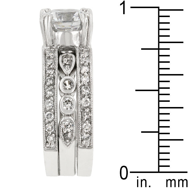 Lovcia Luxe Essence Cubic Zirconia Engagement Ring-Rings-5-5
