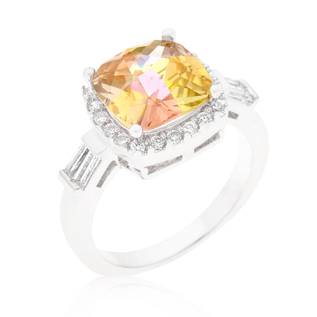 Lovcia Luxe Essence Multicolor Cocktail Ring-Rings-5-5