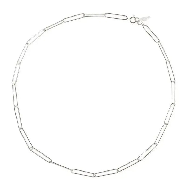 New Hollow Chain 925 Sterling Silver Necklace LOVCIA