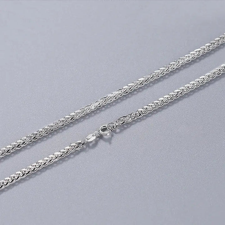 LOVCIA Multi Length Men's And Women's Light Chain 925 Sterling Silver Necklace LOVCIA