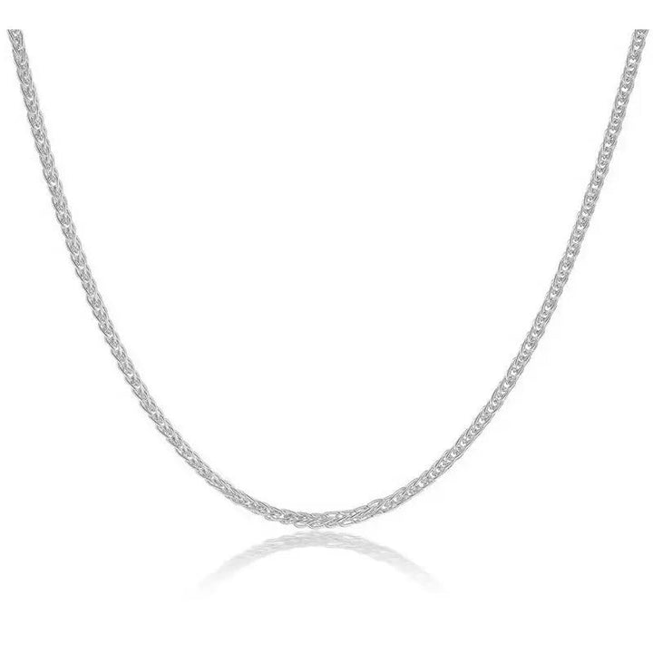 LOVCIA Multi Length Men's And Women's Light Chain 925 Sterling Silver Necklace LOVCIA