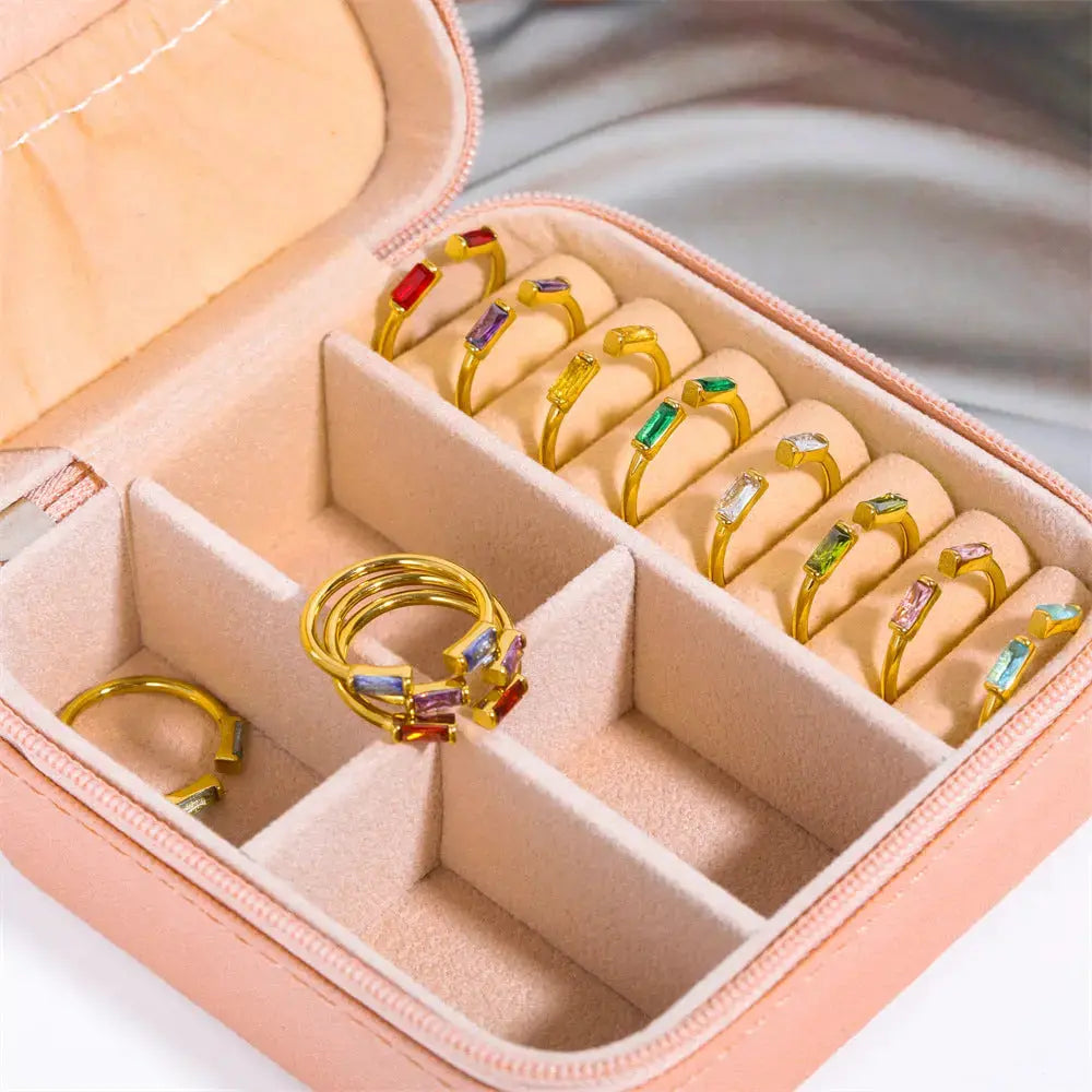LOVCIA Radiant Reverie Zodiac-Inspired December Birthstone Ring