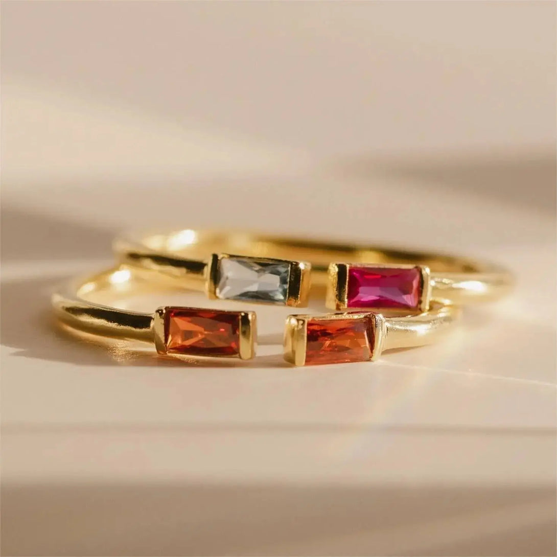 LOVCIA Radiant Reverie Zodiac-Inspired December Birthstone Ring