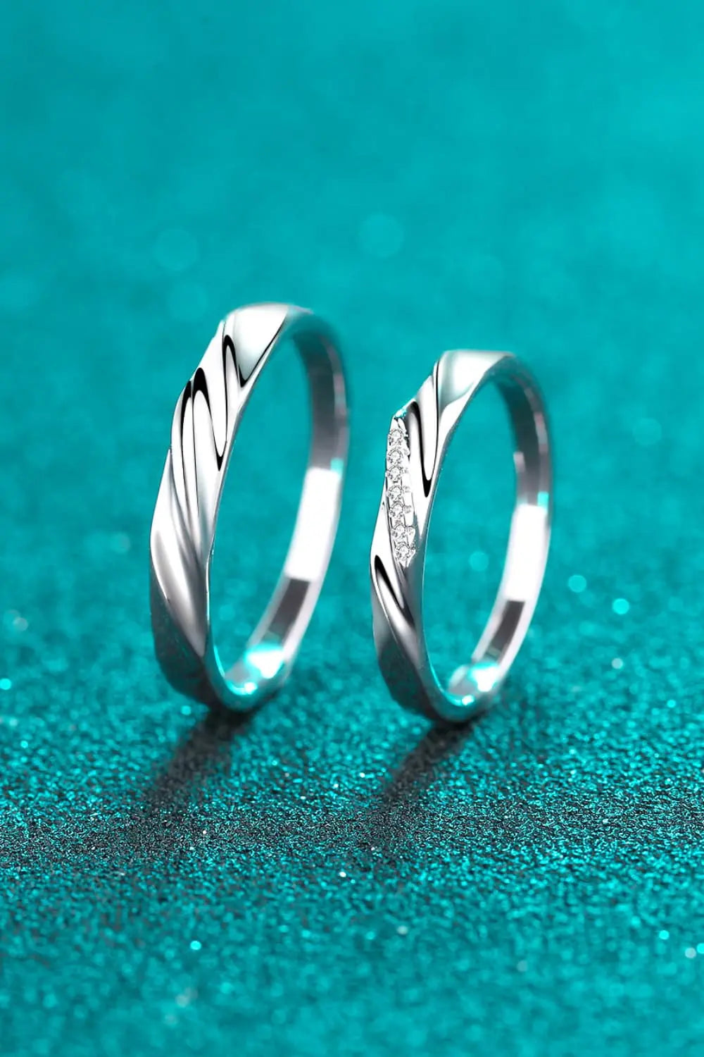 Lovcia Minimalist 925 Sterling Silver Rhodium-Plated Ring-Rings-Men-7-Men