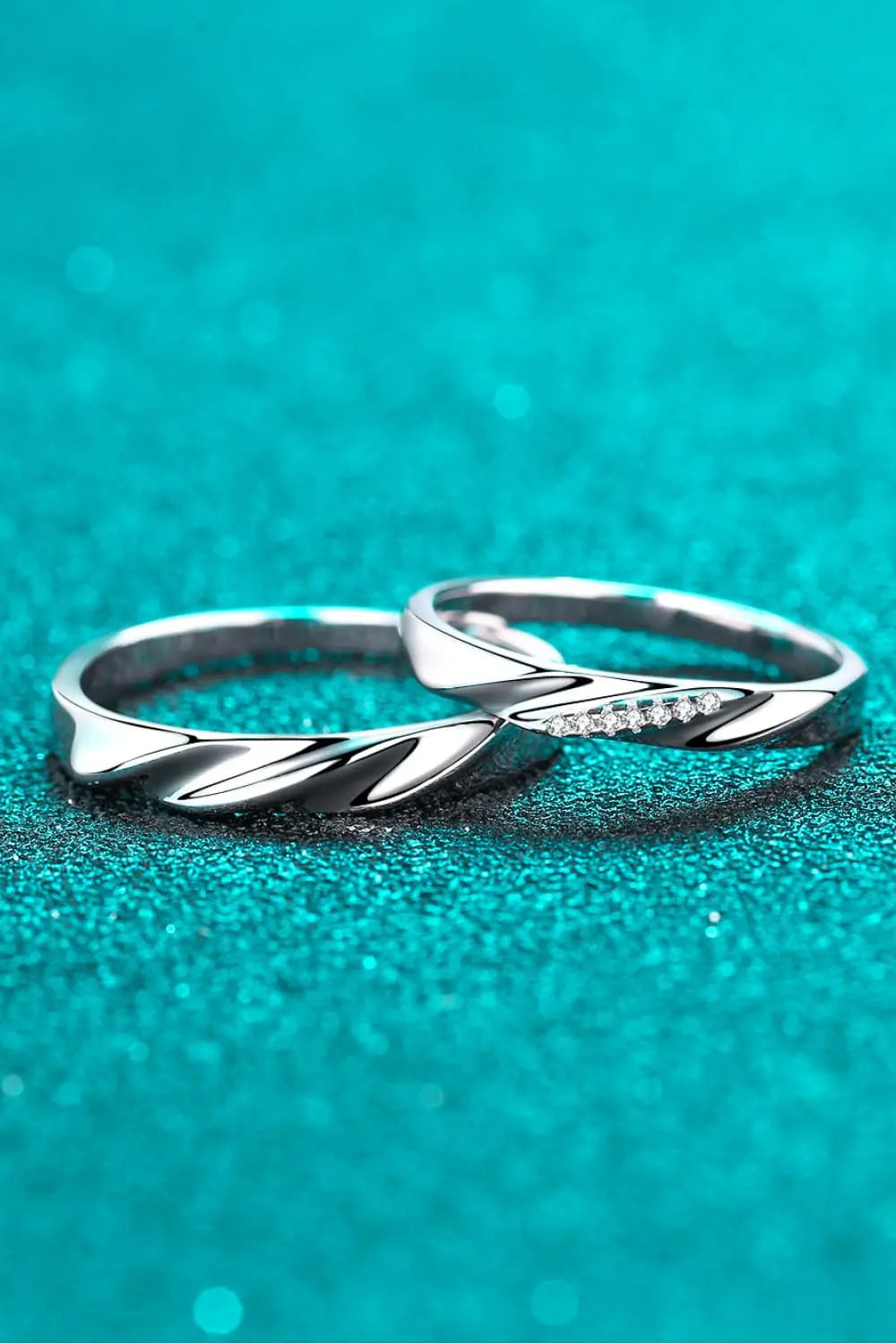 Lovcia Minimalist 925 Sterling Silver Rhodium-Plated Ring-Rings-Men-7-Men