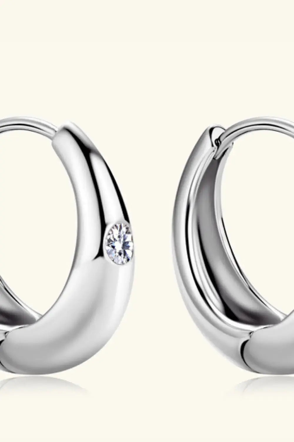 Lovcia Moissanite 925 Sterling Silver Earrings-Earrings-Gold-One Size-Gold