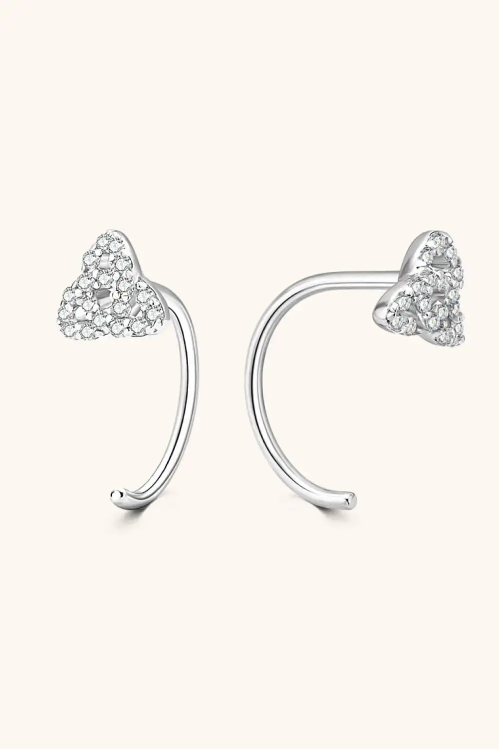 Lovcia Moissanite 925 Sterling Silver Earrings-Earrings-Gold-One Size-Gold
