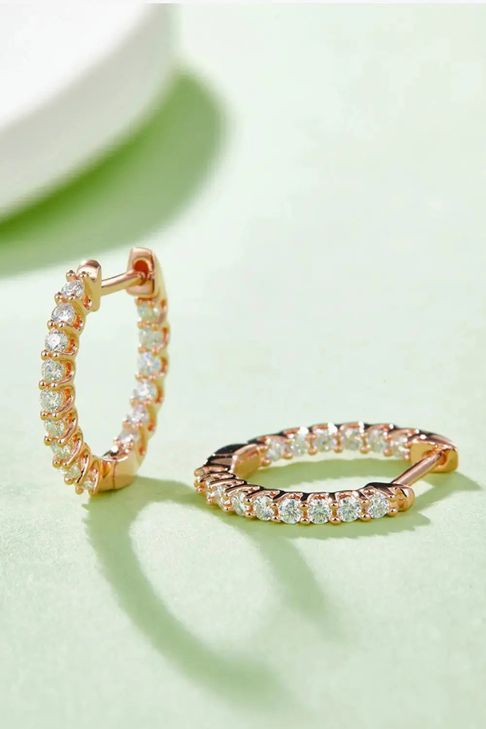 Lovcia Moissanite 925 Sterling Silver Earrings-Earrings-Silver-One Size-Silver