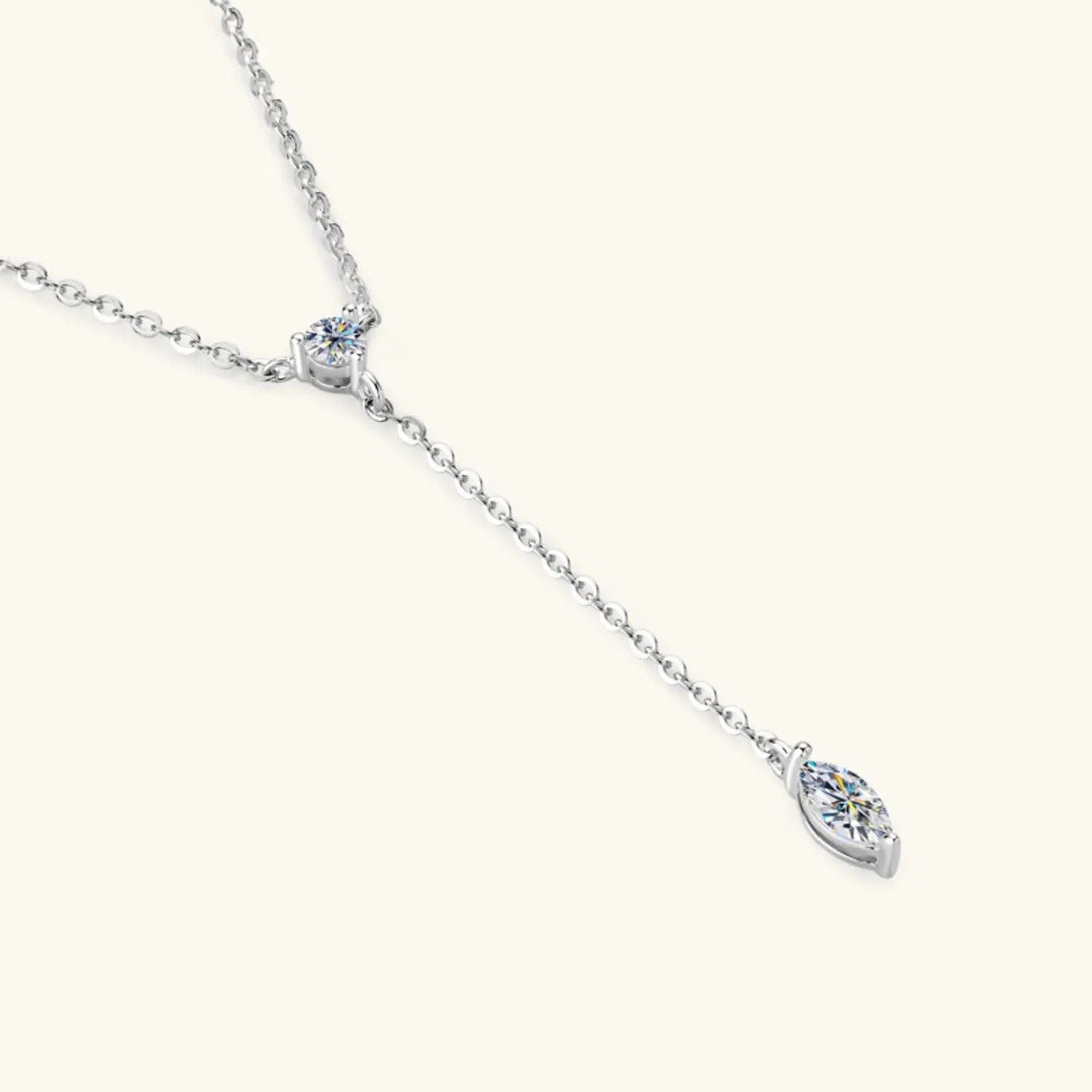 Lovcia Moissanite 925 Sterling Silver Necklace-Necklaces-Gold-One Size-Gold