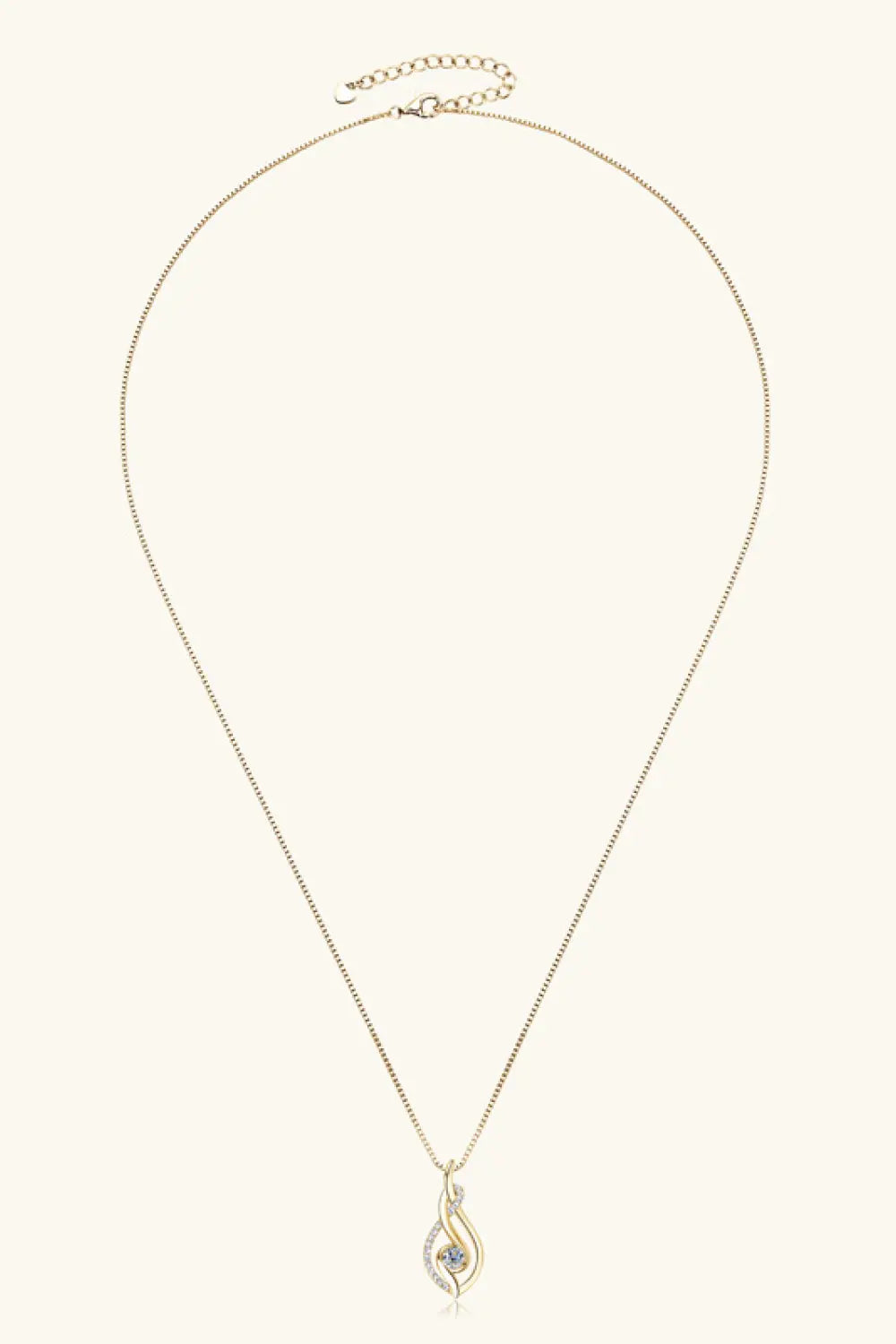 Lovcia Moissanite 925 Sterling Silver Necklace-Necklaces-Silver-One Size-Silver