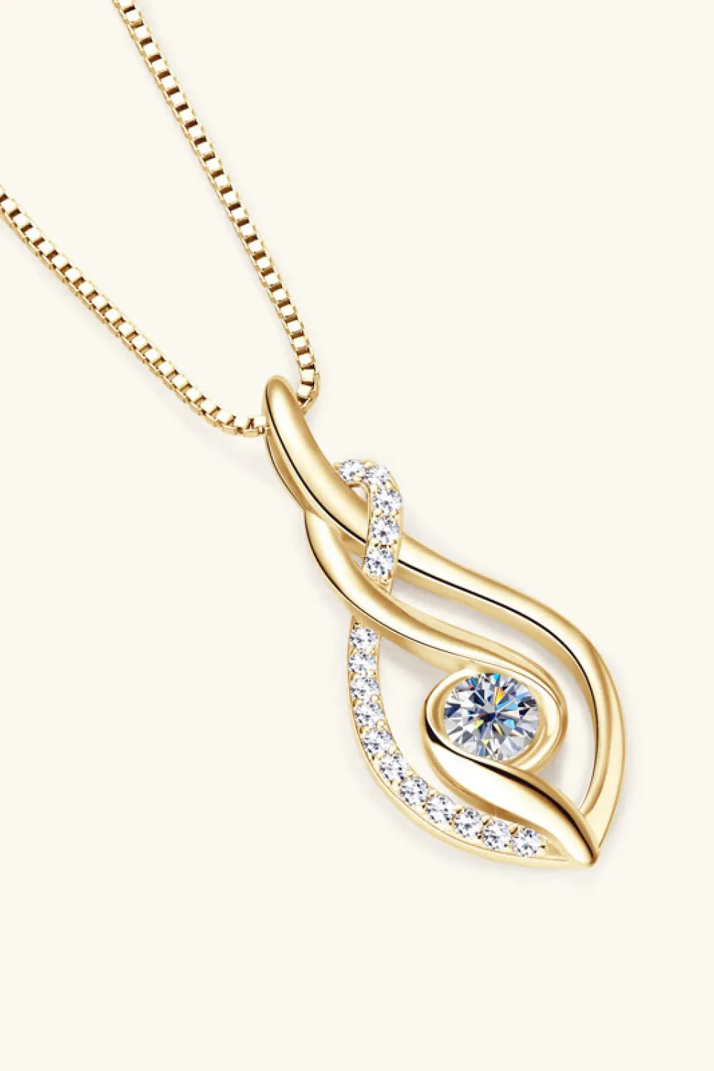 Lovcia Moissanite 925 Sterling Silver Necklace-Necklaces-Silver-One Size-Silver