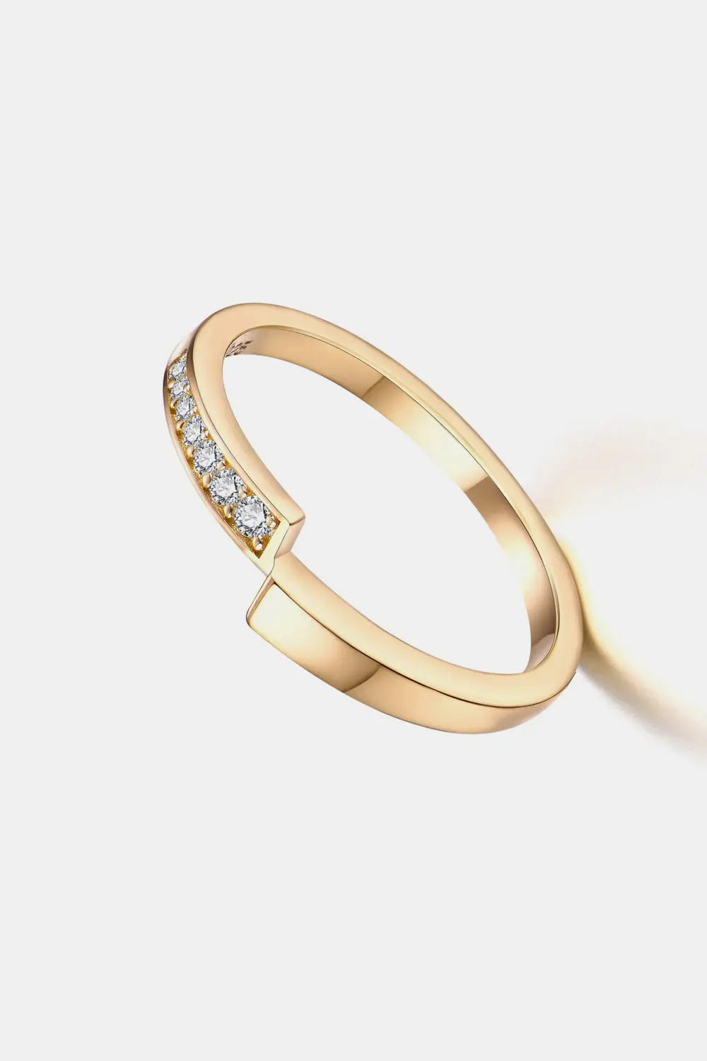 Lovcia Moissanite 925 Sterling Silver Ring-Rings-Silver-4-Silver