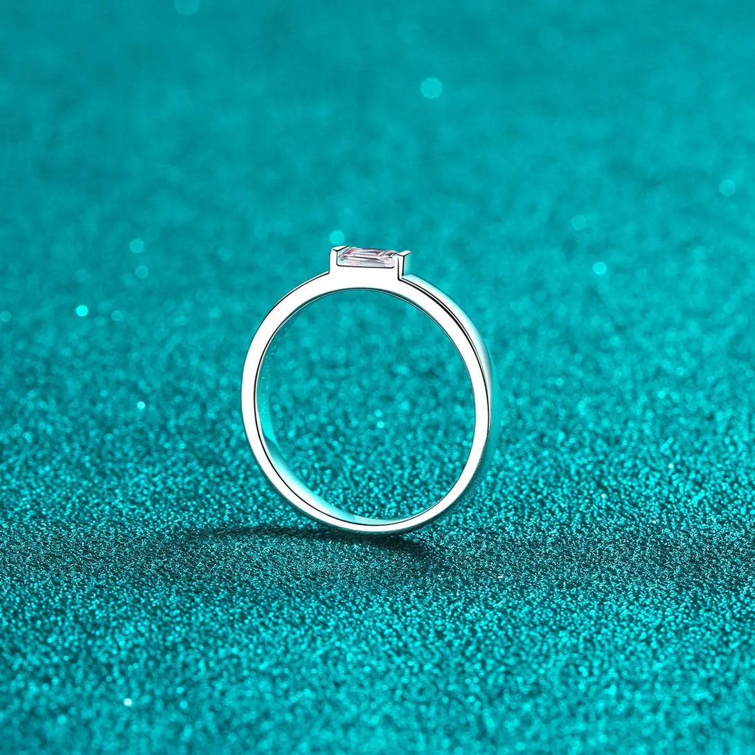 Lovcia Moissanite 925 Sterling Silver Ring-Rings-Silver-4-Silver