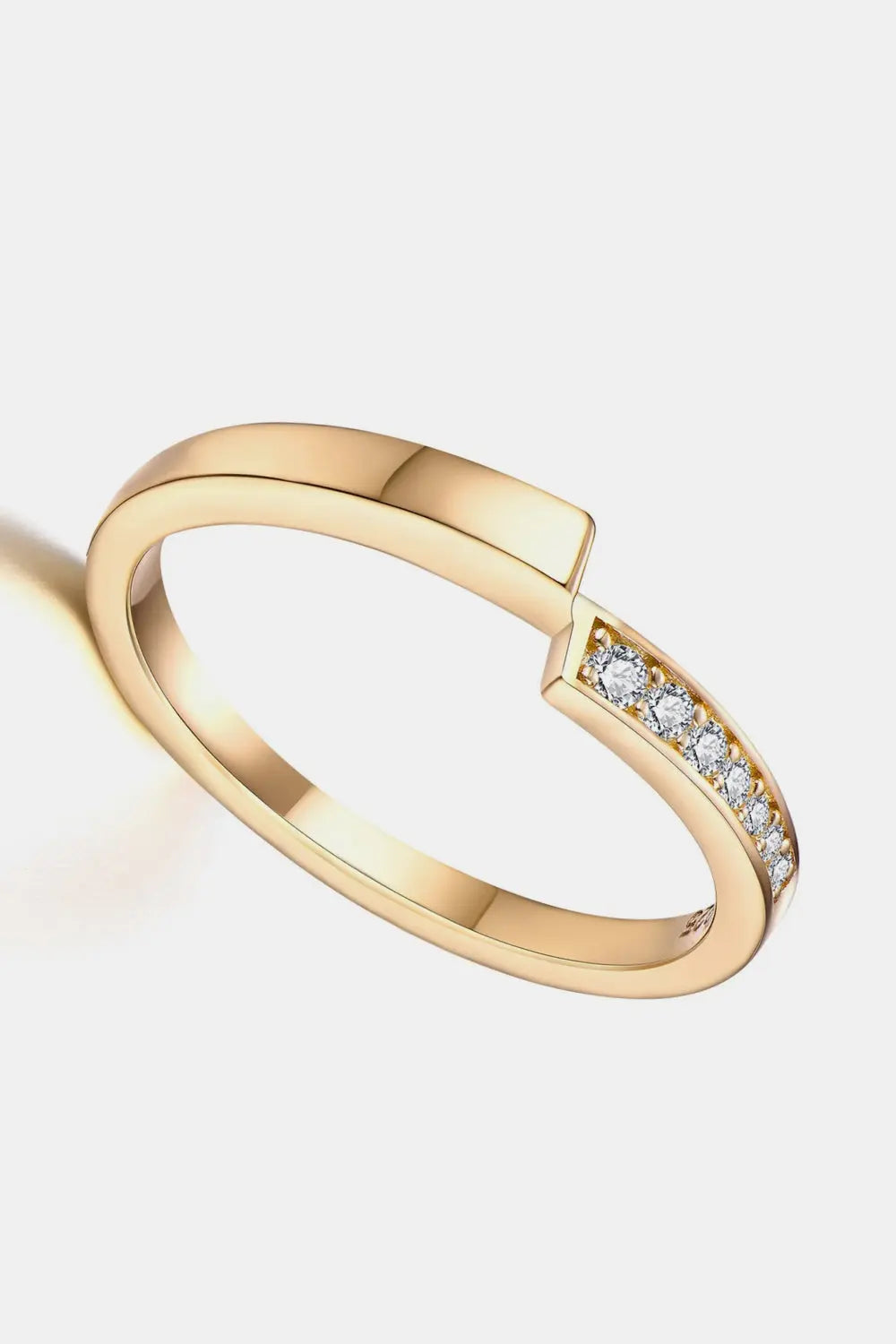 Lovcia Moissanite 925 Sterling Silver Ring-Rings-Silver-4-Silver
