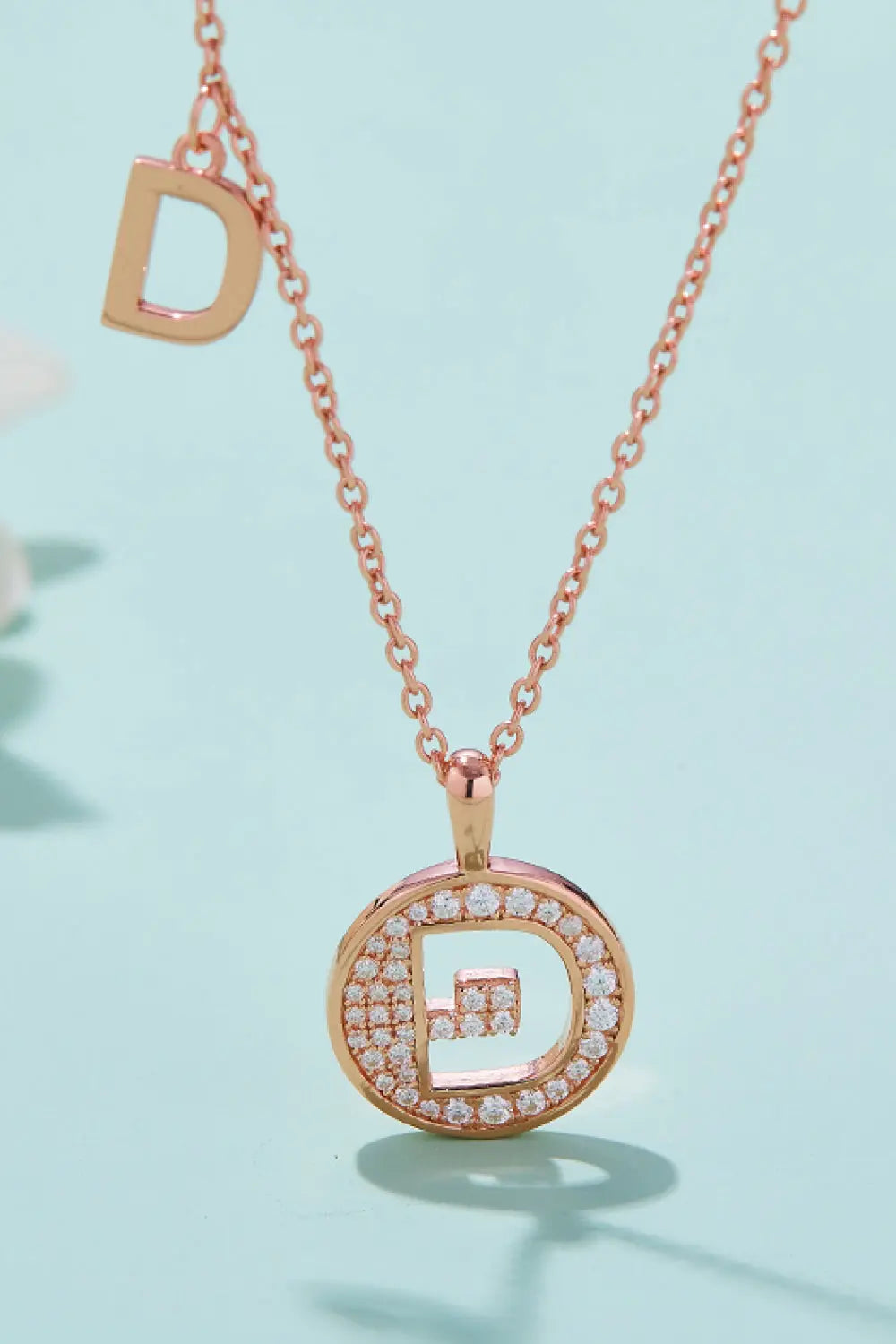 Lovcia Moissanite A to J Pendant Necklace-Necklaces-A-One Size-A