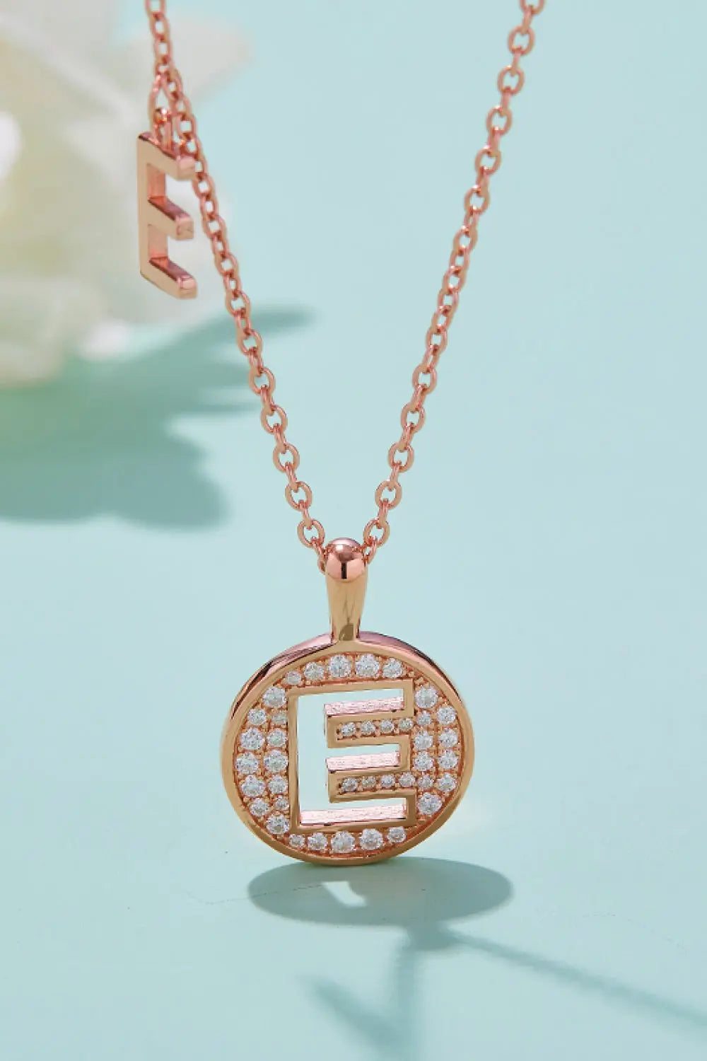 Lovcia Moissanite A to J Pendant Necklace-Necklaces-A-One Size-A
