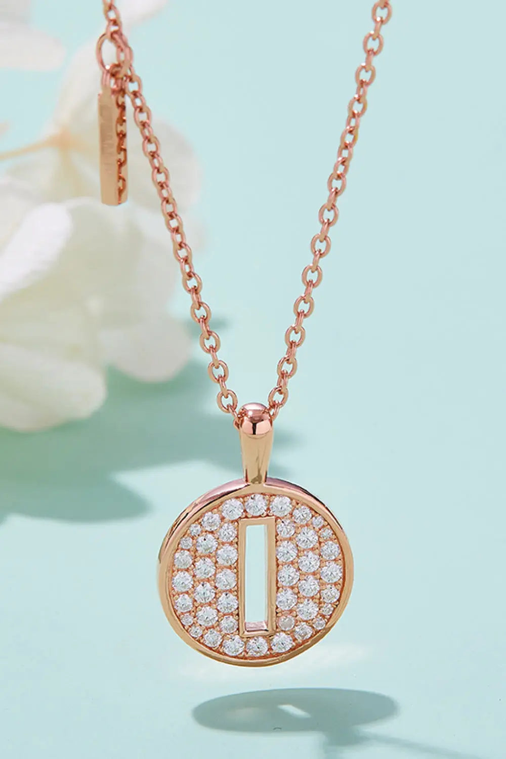 Lovcia Moissanite A to J Pendant Necklace-Necklaces-A-One Size-A