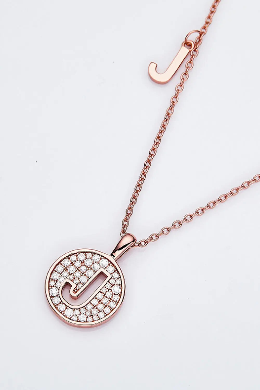 Lovcia Moissanite A to J Pendant Necklace-Necklaces-A-One Size-A
