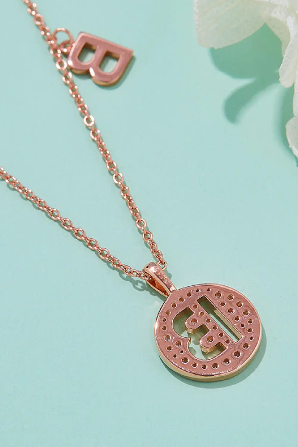 Lovcia Moissanite A to J Pendant Necklace-Necklaces-A-One Size-A