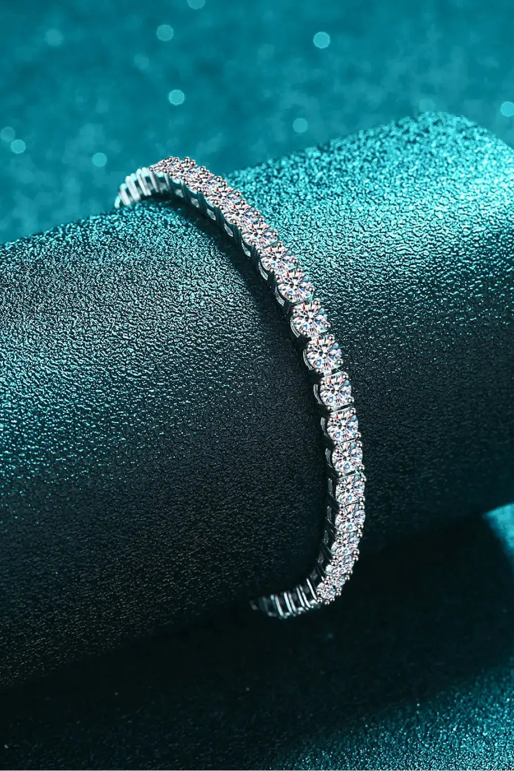 Lovcia Moissanite Bracelet-Bracelets-Silver-One Size-Silver