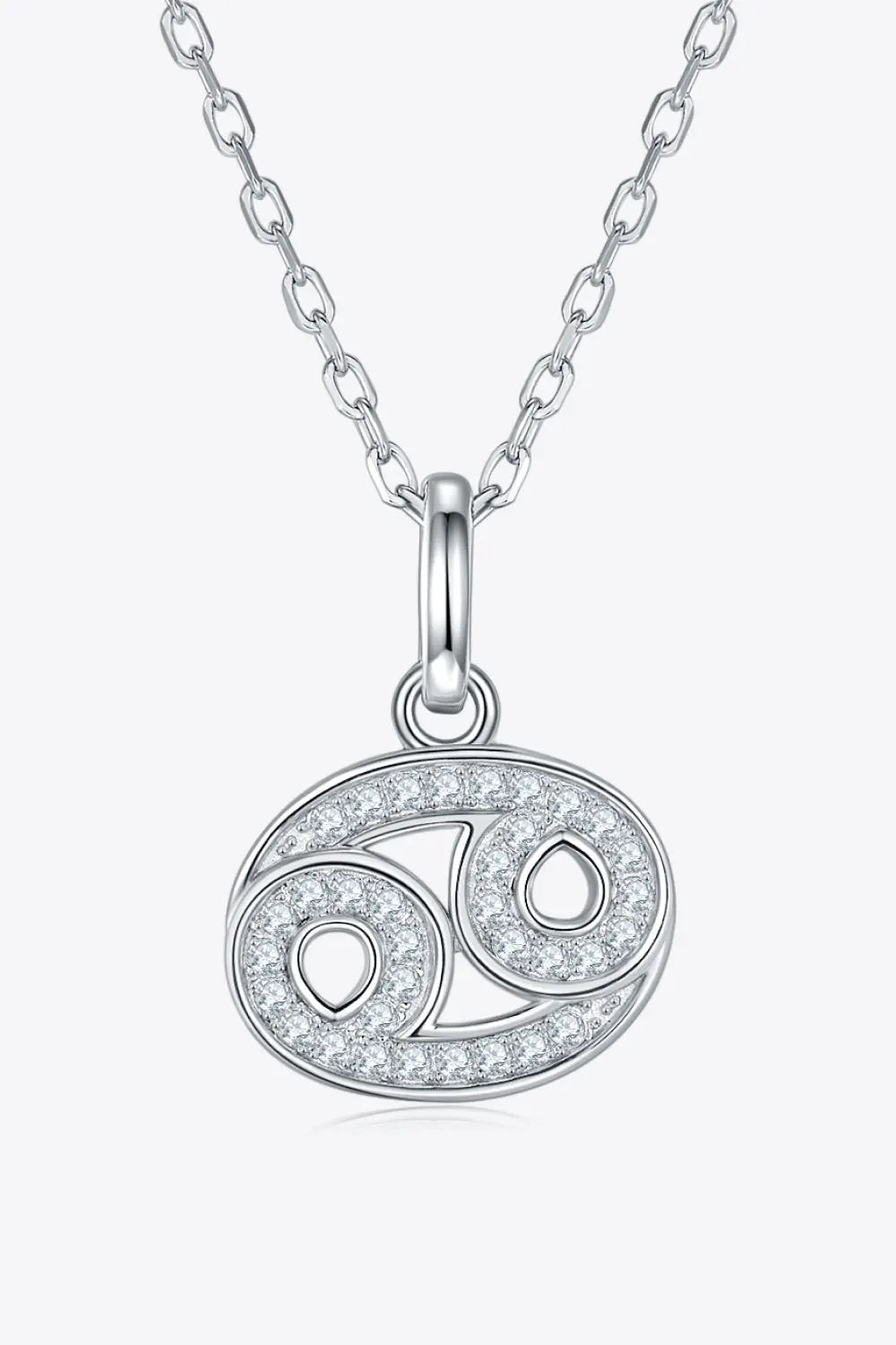 Lovcia Moissanite Constellation Pendant Necklace-Necklaces-Cancer-One Size-Cancer