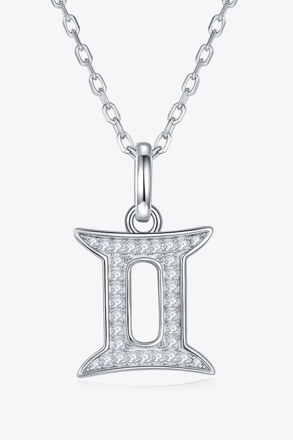 Lovcia Moissanite Constellation Pendant Necklace-Necklaces-Gemini-One Size-Gemini