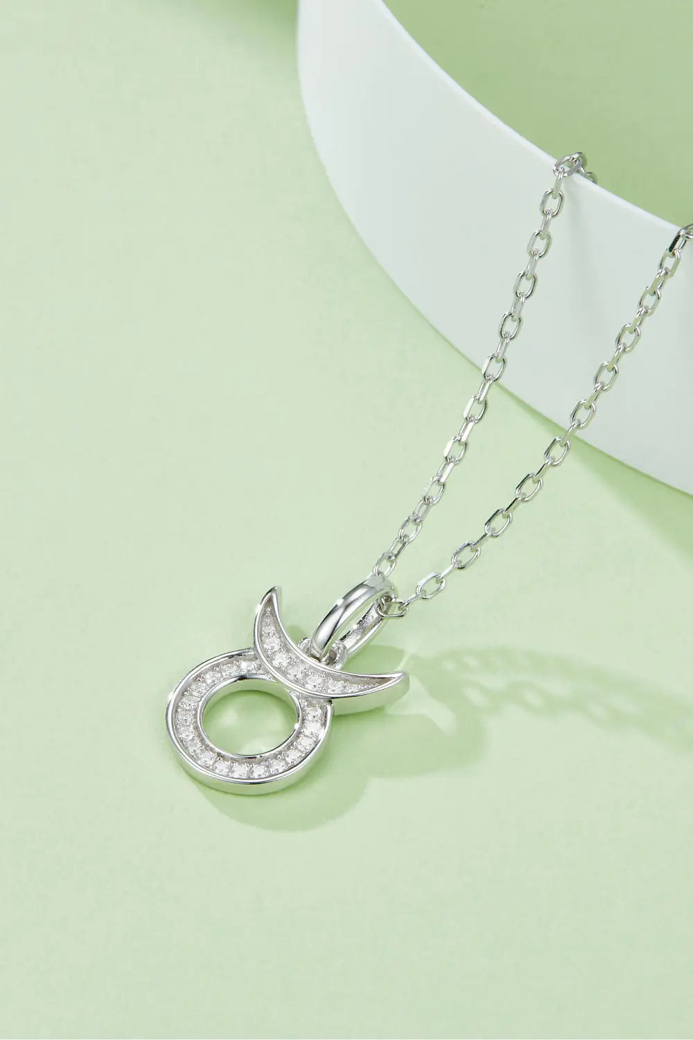 Lovcia Moissanite Constellation Pendant Necklace-Necklaces-Pisces-One Size-Pisces