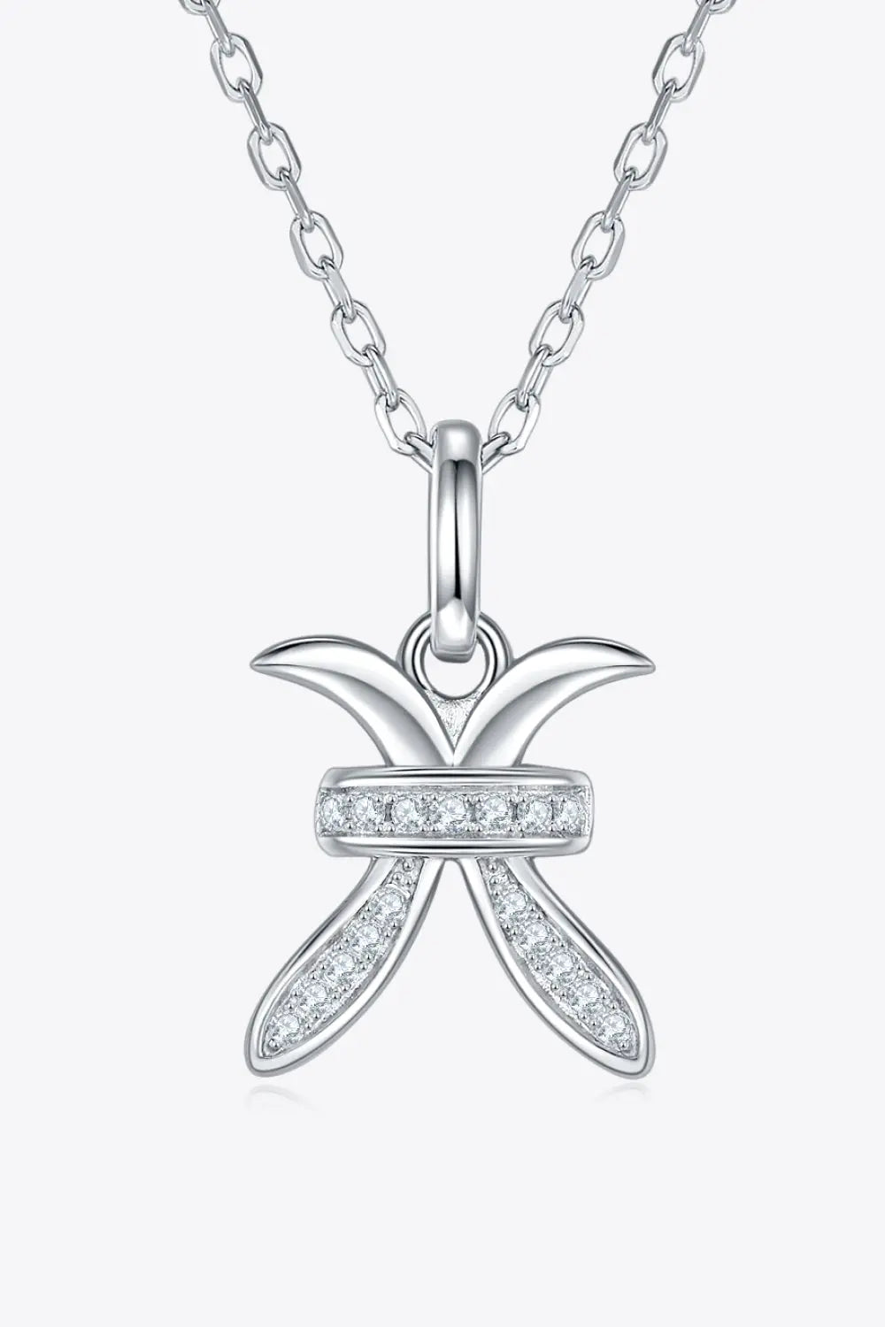 Lovcia Moissanite Constellation Pendant Necklace-Necklaces-Pisces-One Size-Pisces