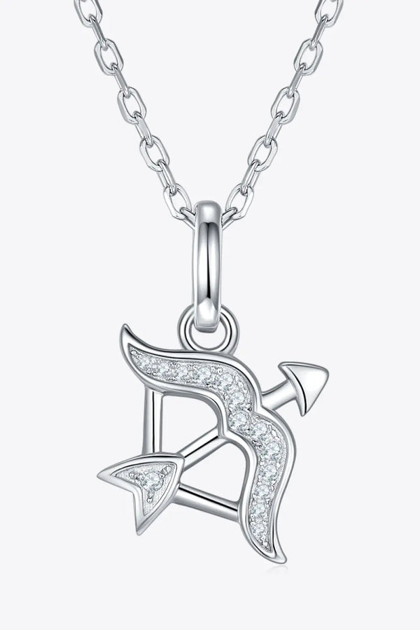 Lovcia Moissanite Constellation Pendant Necklace-Necklaces-Sagittarius-One Size-Sagittarius