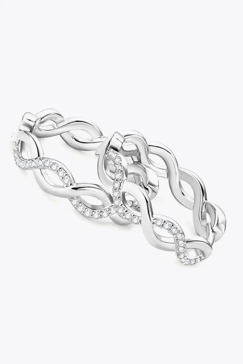 Lovcia Moissanite Crisscross Hoop Earrings-Earrings-Gold-One Size-Gold
